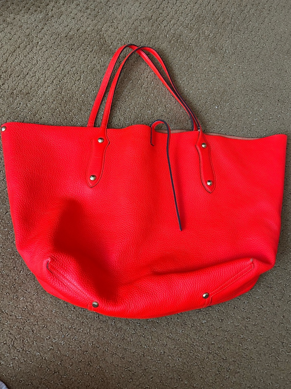 Annabel Ingall large red tote